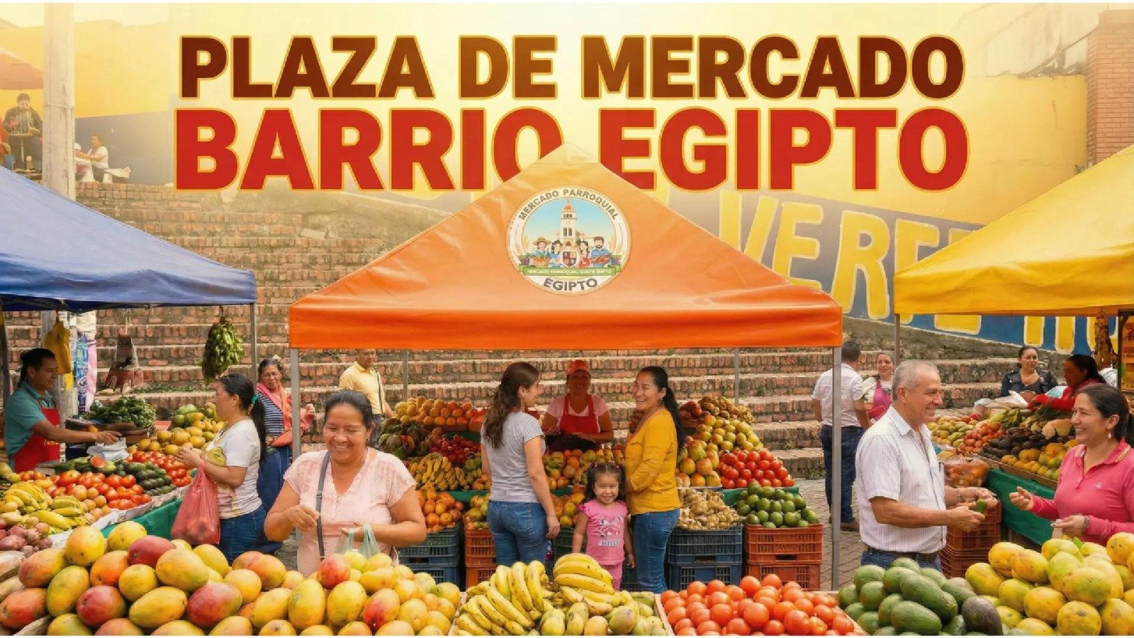 Plaza de mercado del barrio Egipto: historias vivas de La Candelaria