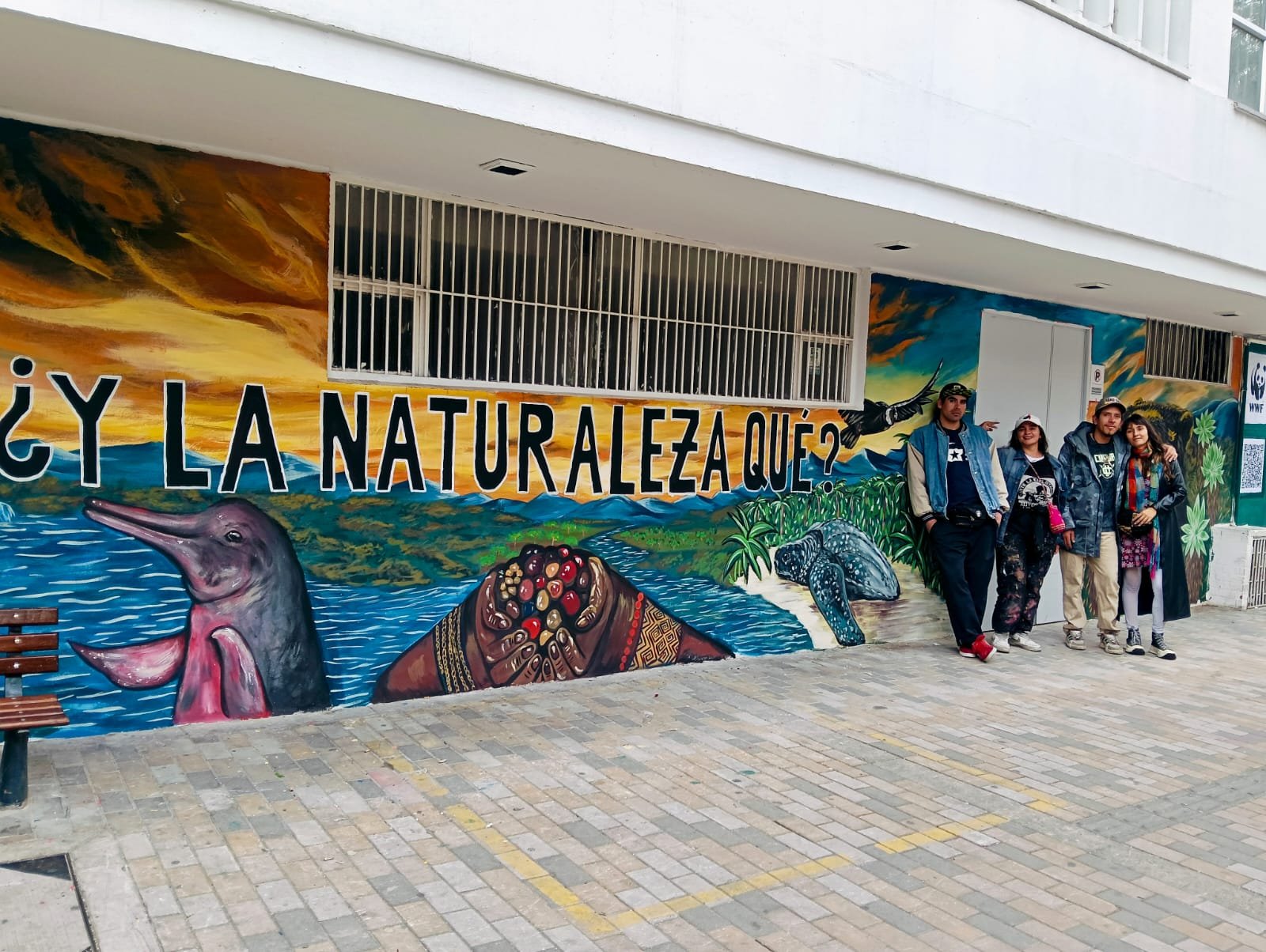¿Y la naturaleza qué? Un mural que invita a mirar, sentir y actuar