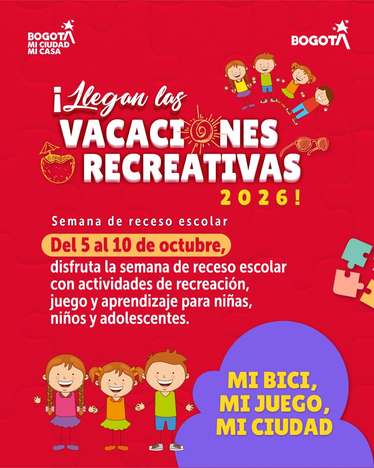 Vacaciones Recreativas en La Candelaria y Santa Fe